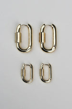 Disengage XL Hoops 18K Gold Plating