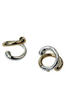 Double Trouble Hoop Earrings