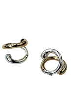Double Trouble Hoop Earrings