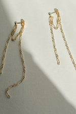Calla Tassel Earrings Gold