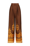 Indy Wide Leg Pant Choc Empress