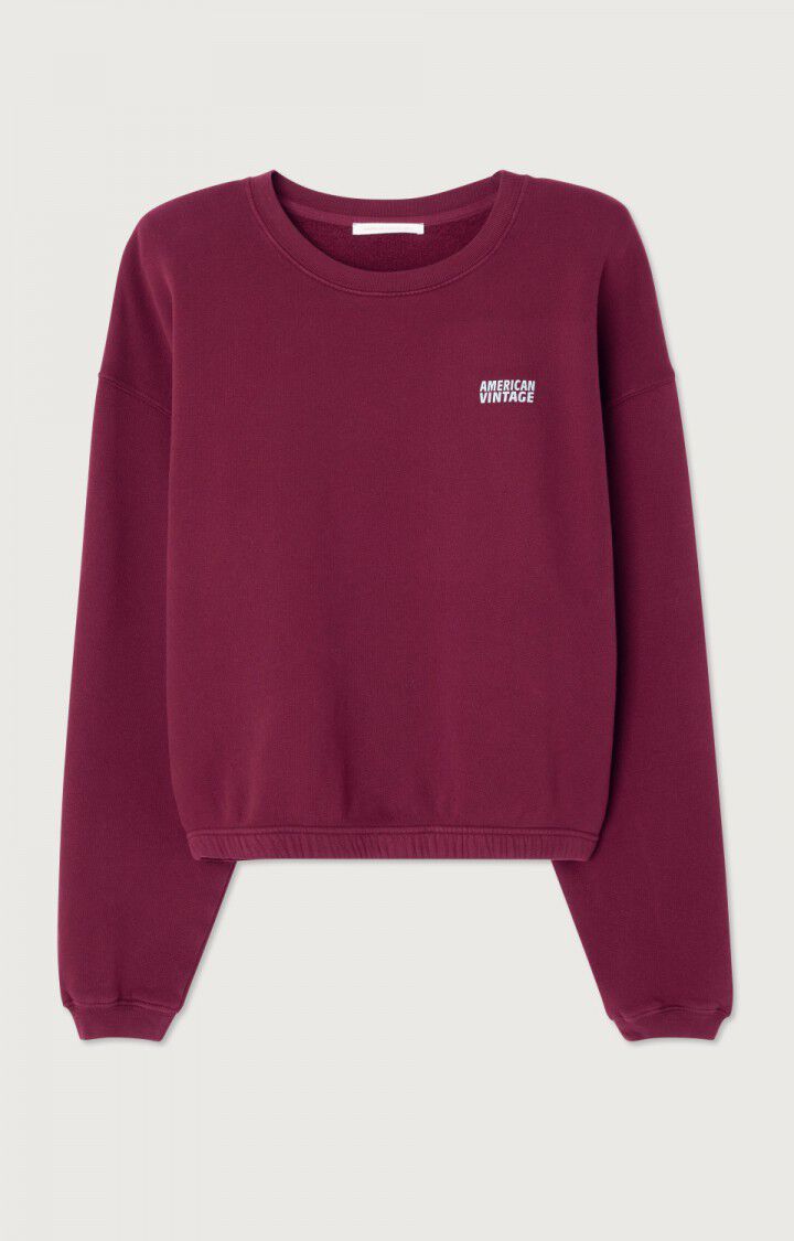 Izubird Sweatshirt Vintage Burgundy