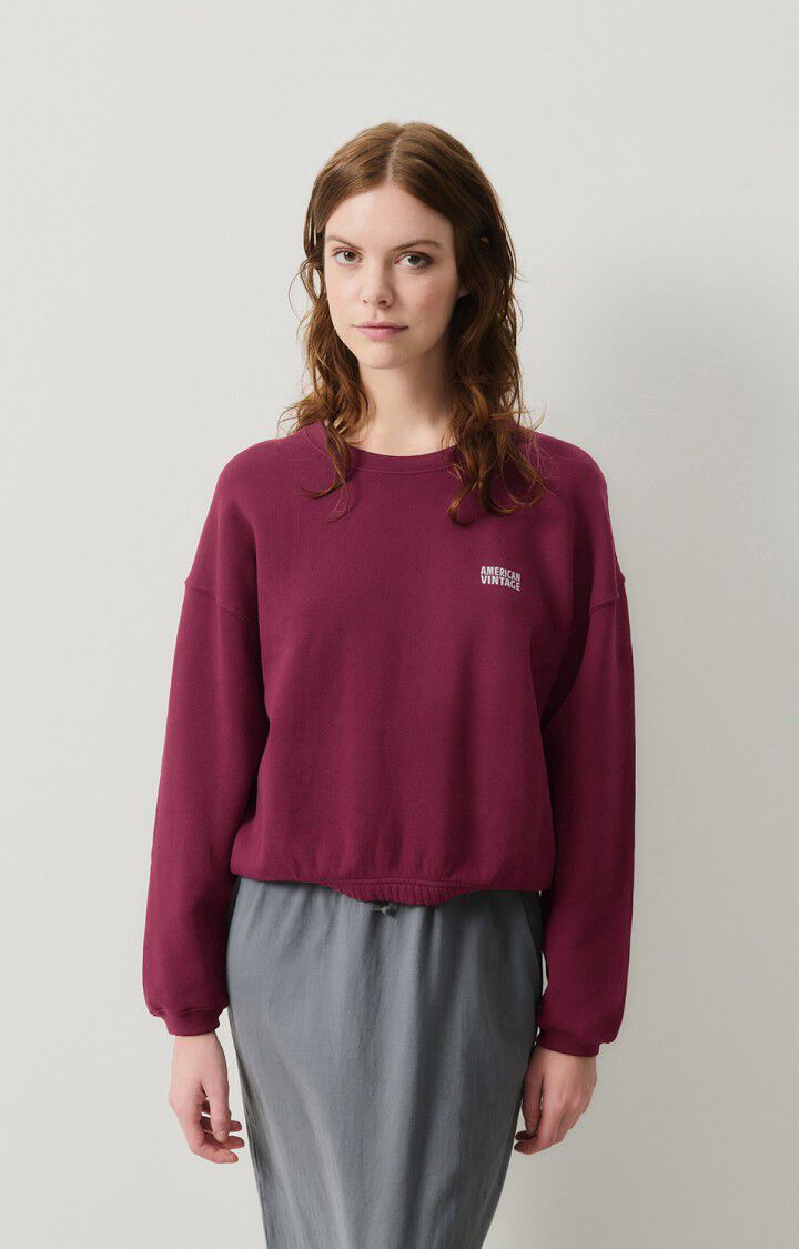 Izubird Sweatshirt Vintage Burgundy