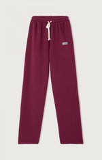 Izubird Wide Leg Joggers Vintage Burgundy