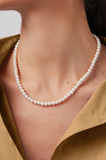 Noa Necklace Gold/Pearl