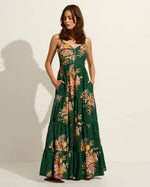 Liberty Maxi Dress Emerald