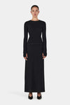 Gerard Wool Skirt Black