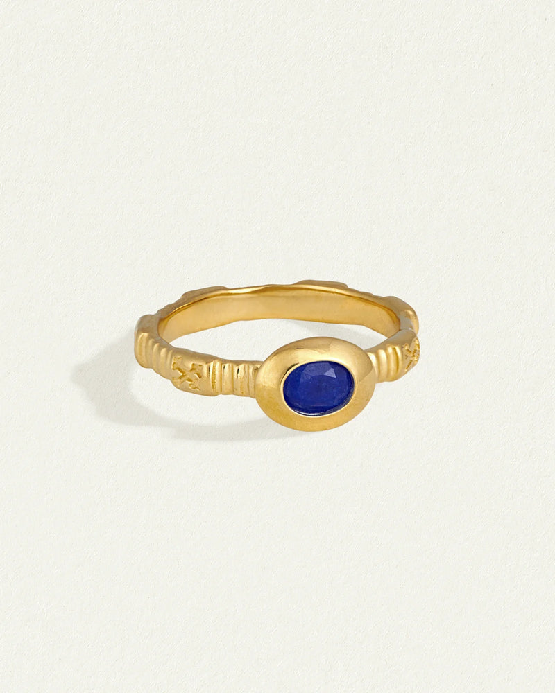 Lazuli Ring Gold