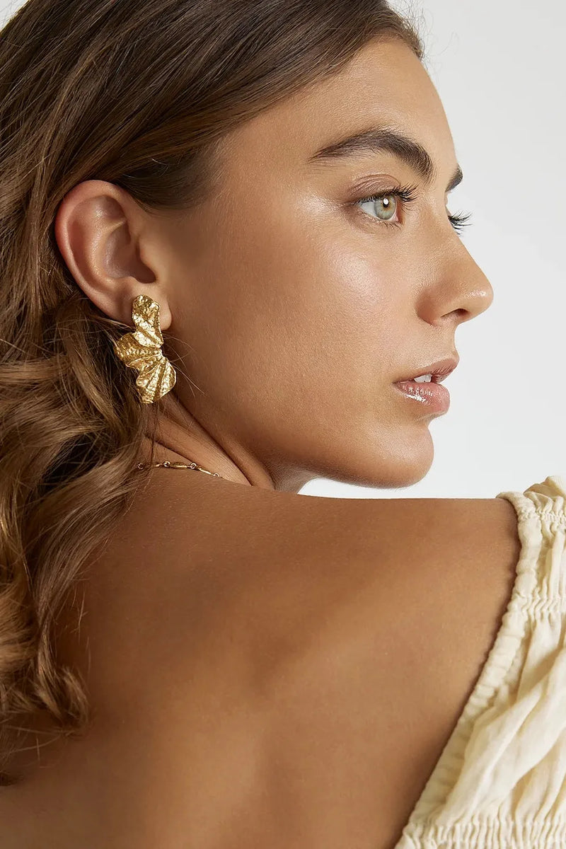Stassia Gold Earrings