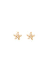 Malibu Pearl Earrings Gold