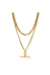 Marcella Double Stack Gold Necklace