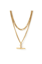 Marcella Double Stack Gold Necklace