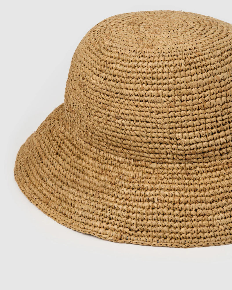 Mirabel Bucket Hat Dark Natural