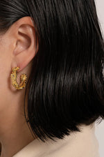 Kareena Earrings Citrine
