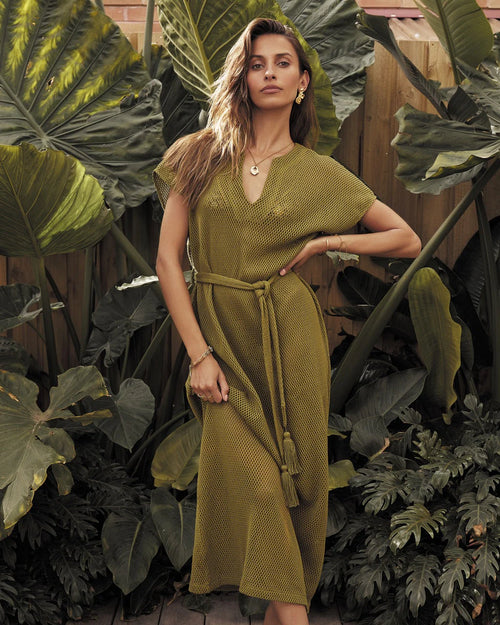 Piza Dress Pistachio