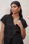 Piza Dress Liquorice
