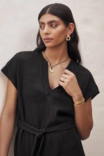 Piza Dress Liquorice