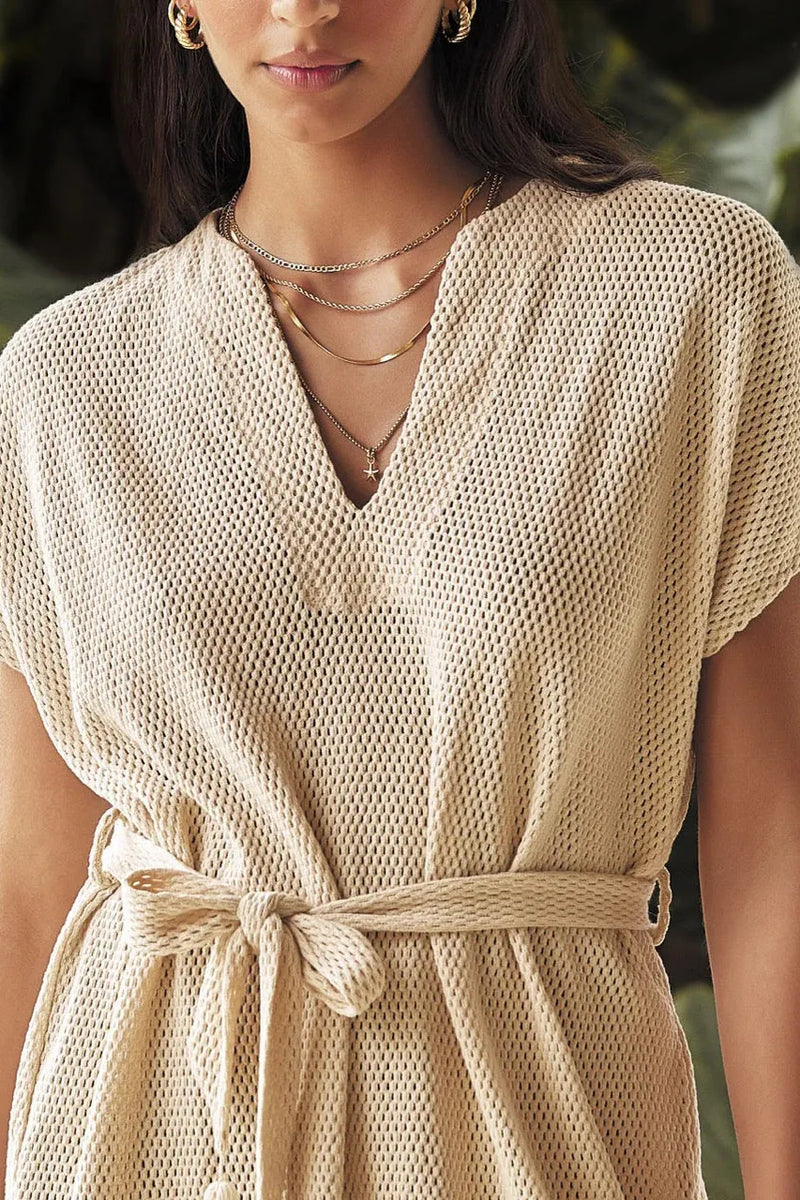 Como Dress Coconut