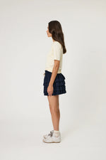 Rory Mini Skirt Midnight Stripe