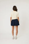 Rory Mini Skirt Midnight Stripe