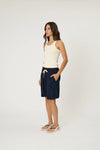 Rhodes Shorts Midnight Stripe