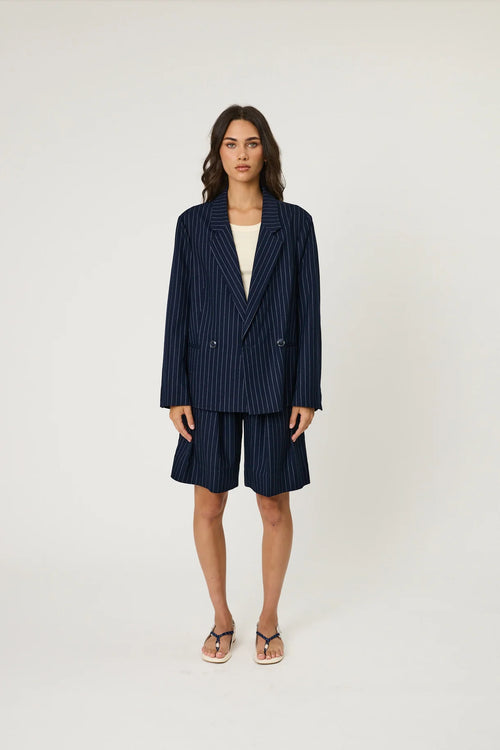 Rory Blazer Midnight Stripe