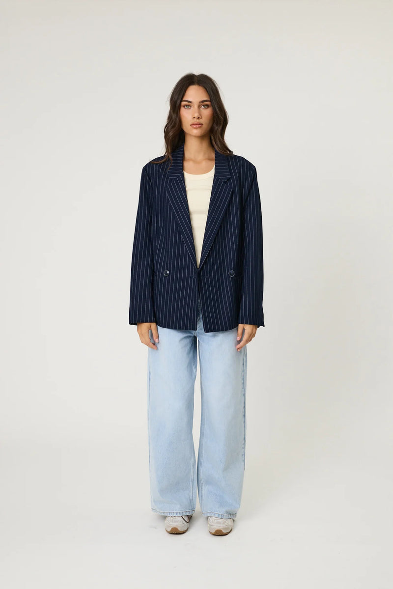 Rory Blazer Midnight Stripe
