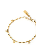 Natalia Gold Bracelet Vanilla