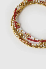 Nellie Bracelet Burgundy