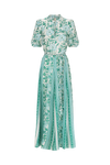 Oceanus Dress Spring Daisy Light Blue