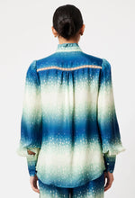 Florence Cupro Viscose Shirt in Galaxy Print