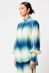 Florence Cupro Viscose Shirt in Galaxy Print