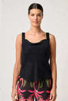 Delray Reversible Cupro Cami in Black