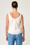 Delray Reversible Cupro Cami in Ivory
