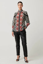 Astrid Cotton Silk Shirt in Country Tapestry