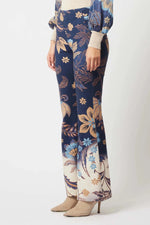 Getty Ponte Pants in Lotus Flower