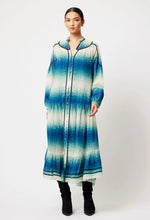 Venus Cotton Silk Dress in Galaxy Print