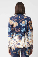 Venus Ponte Blazer in Lotus Flower