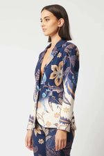 Venus Ponte Blazer in Lotus Flower