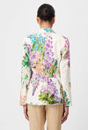 Bahia Stretch Linen Viscose Blazer in  Wisteria Alba