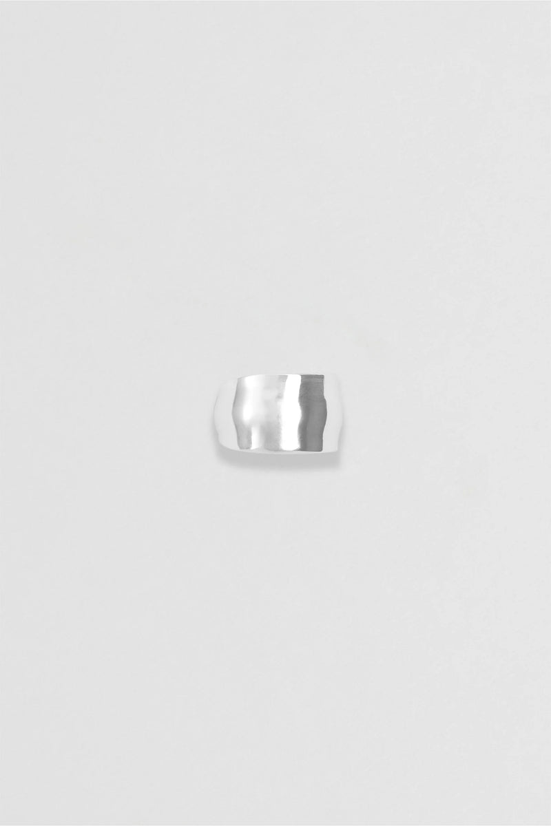Open Cigar Band Silver