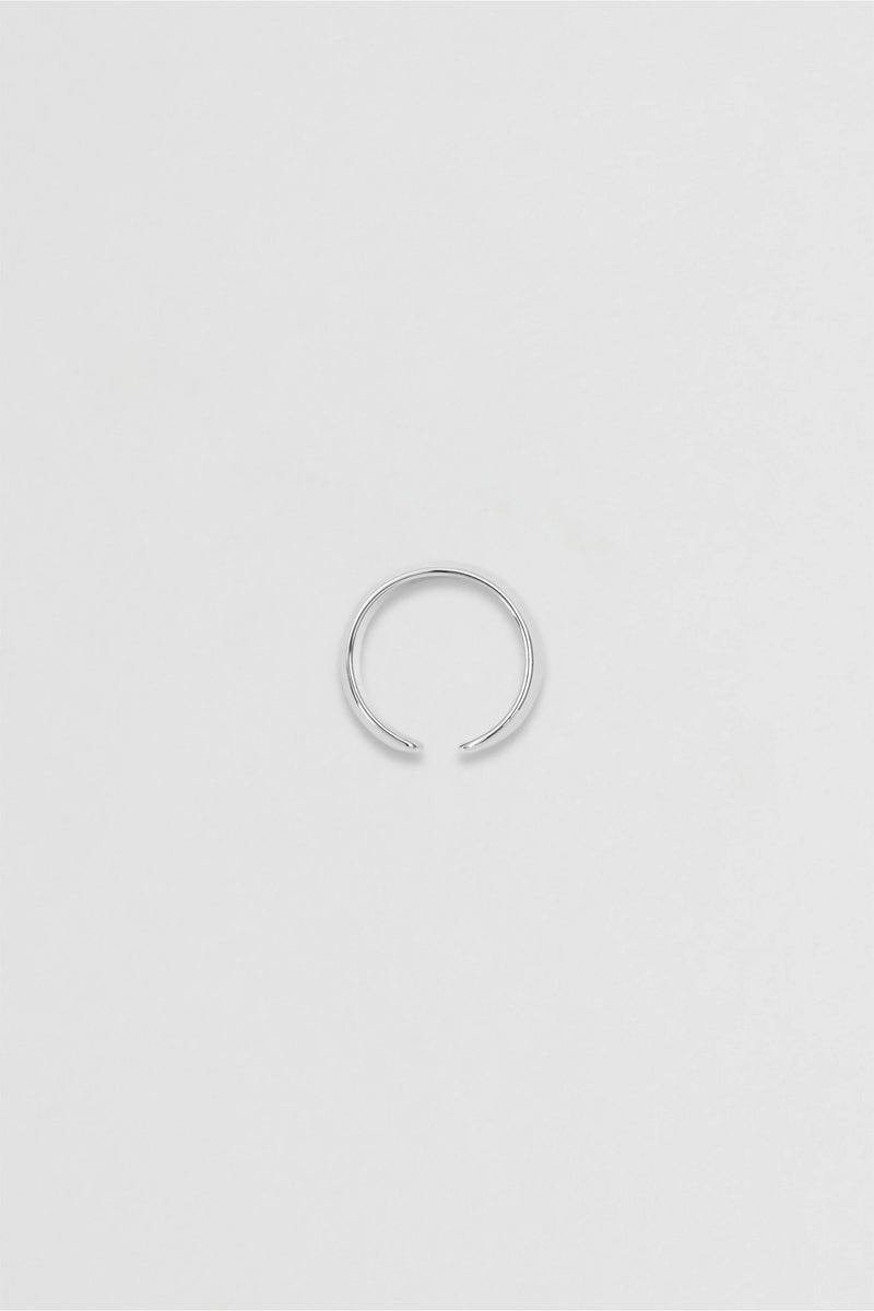 Open Cigar Band Silver