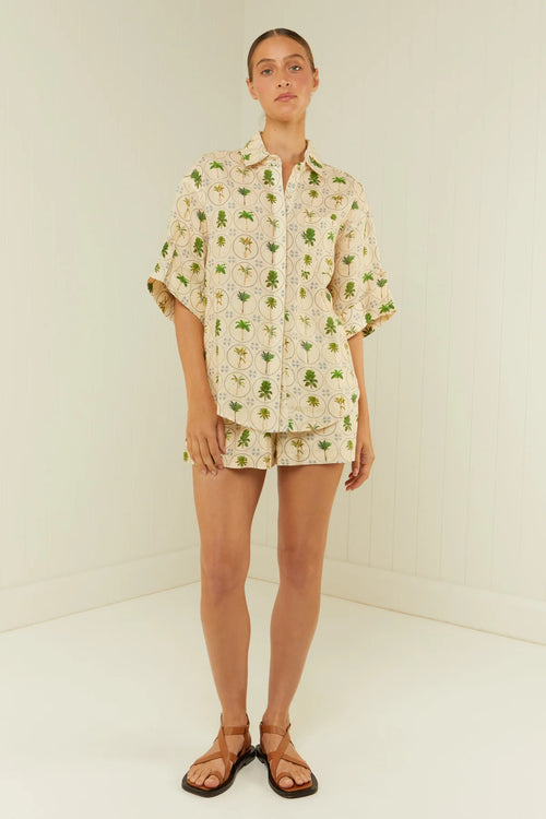 Mirage Shirt Tropical Palms