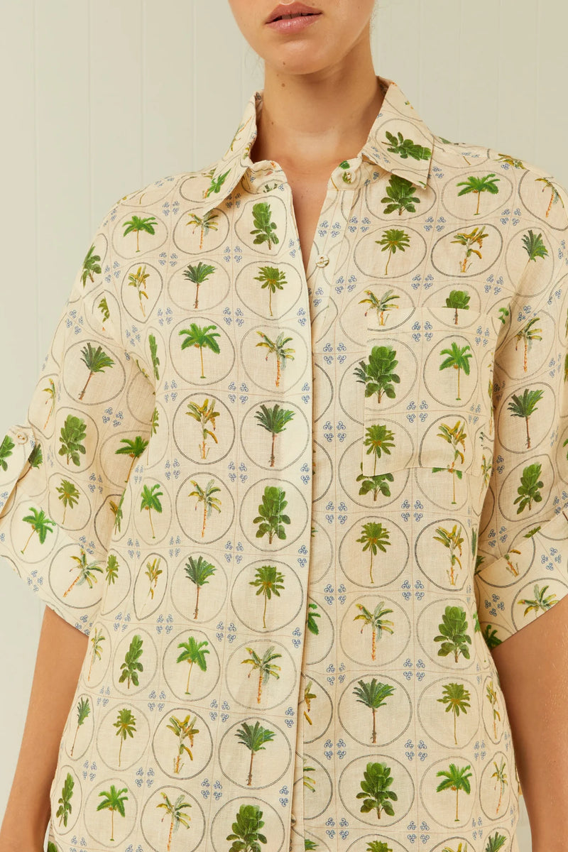 Mirage Shirt Tropical Palms