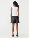Low Scooped Rib Tank White