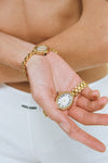 Baby Link Watch Gold