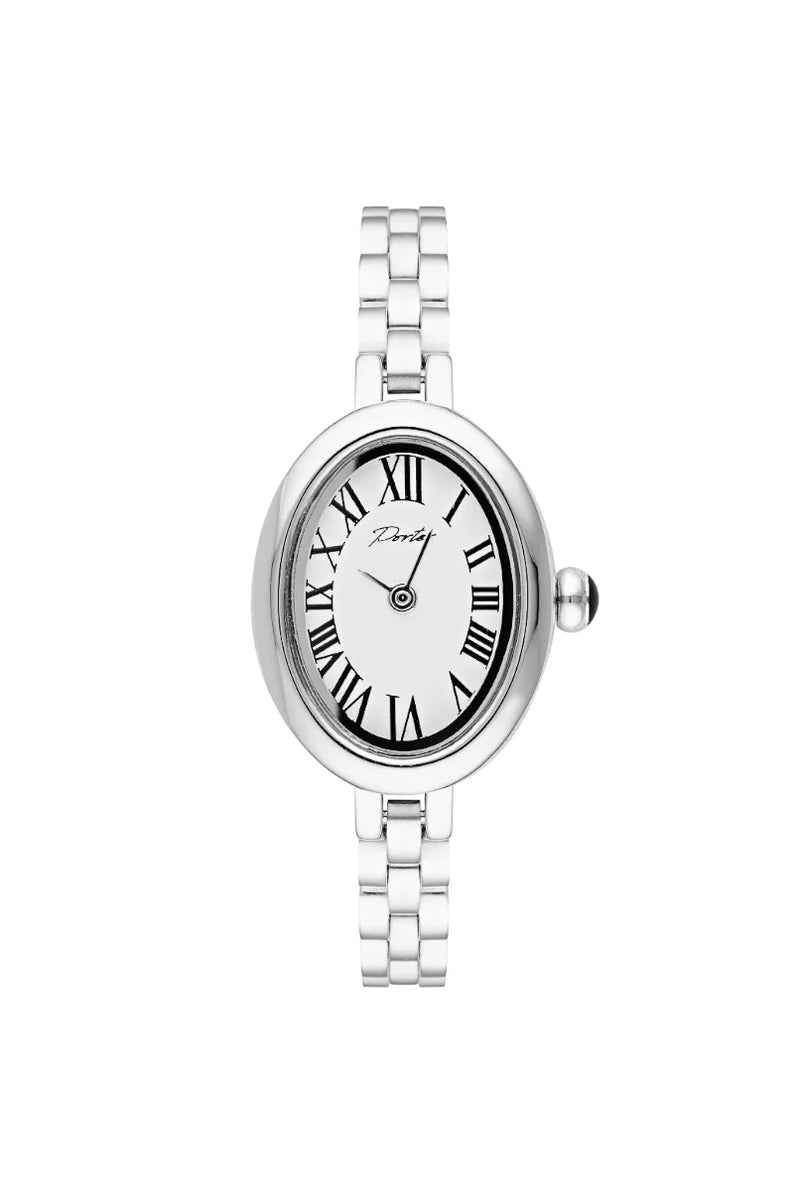 Fine Baby Link Watch White Gold
