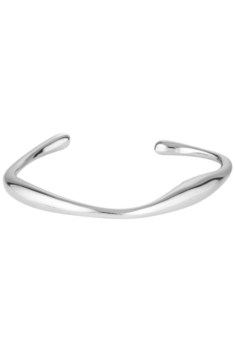 Pond Bangle White Gold