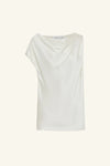 Huxley Draped Top Vanilla