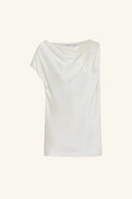 Huxley Draped Top Vanilla